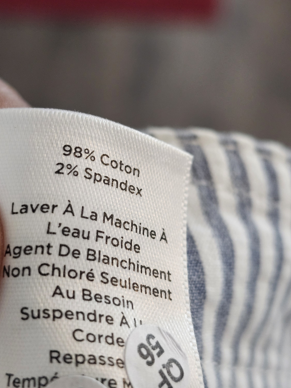 Talbots Blue and White Striped Seersucker Nautical Preppy Coastal Grandma {BX26} - Picture 4 of 7